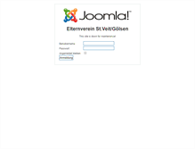 Tablet Screenshot of elternverein.st-veit-goelsen.at